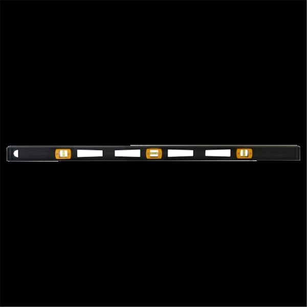 Eat-In Top Reading Aluminum Level - 3 Vial, 48 in. EA334118 - main